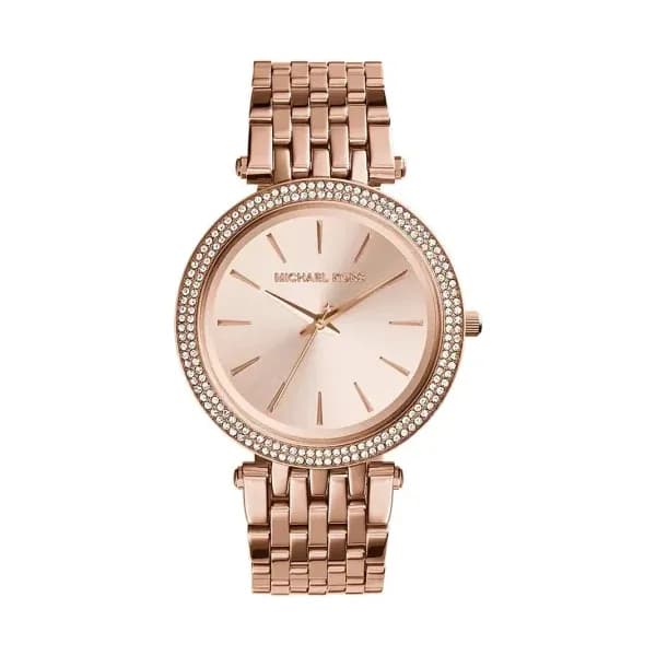 Michael Kors Montre Femme MICHAEL KORS en Acier Rose Etanche