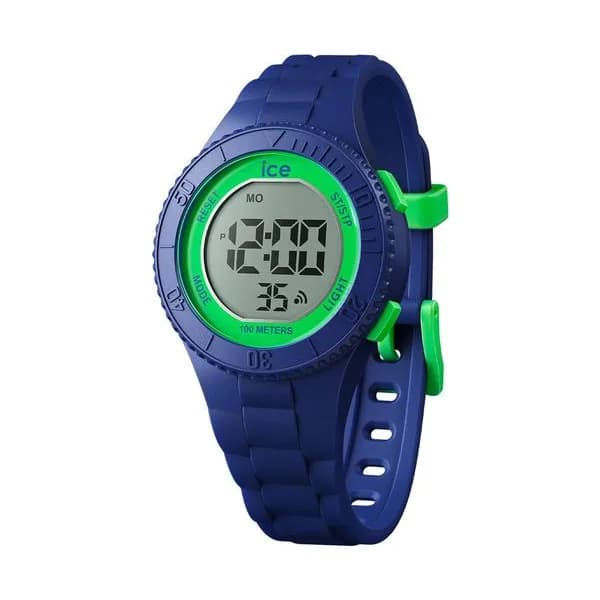 Ice Watch Montre Ice Watch Collection Ice Digit en Plastique Bleu