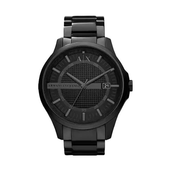 Armani Exchange Montre Analogique Homme Armani Exchange Acier Noir AX2104 - Cleor