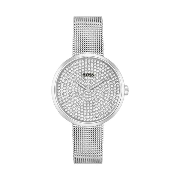 Hugo Boss Montre Boss Collection Business en Métal Argenté