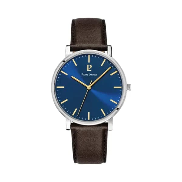 Pierre Lannier Montre quartz Homme Essential Bleu