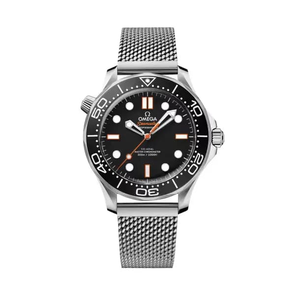 Omega Seamaster 42 mm, acier sur acier