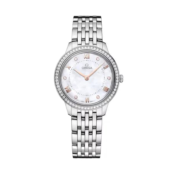 Omega De Ville 30 mm, acier sur acier