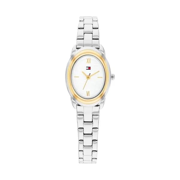 Tommy Hilfiger Montre Tommy Hilfiger Collection Demi Oval en Acier Argenté