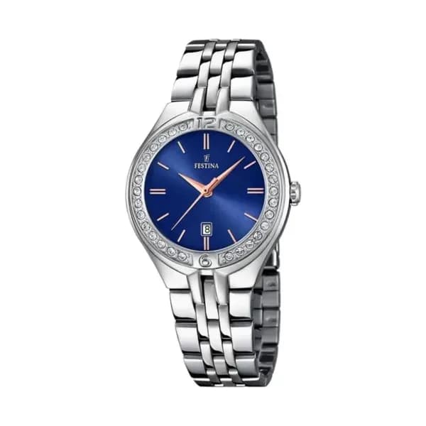 Festina Montre quartz Femme Mademoiselle Bleu