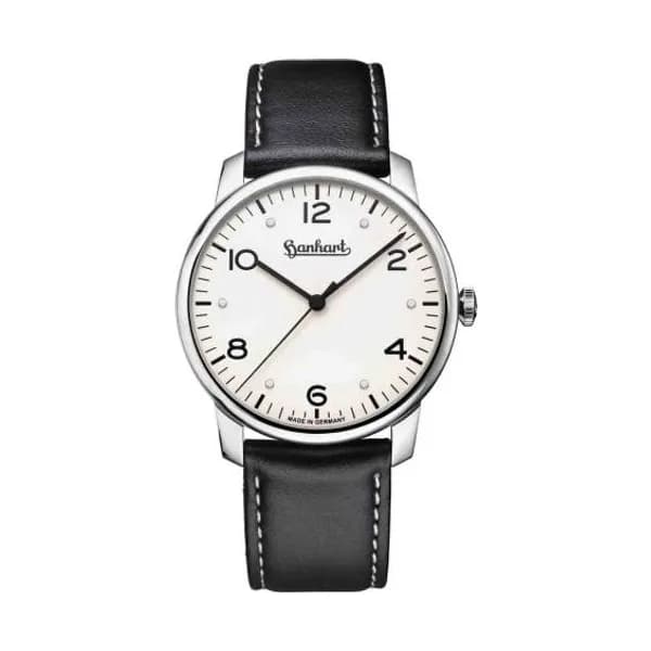 Hanhart Montre Hanhart Pioneer Silva White Automatique diamètre 38.5 mm- 782.250-8010