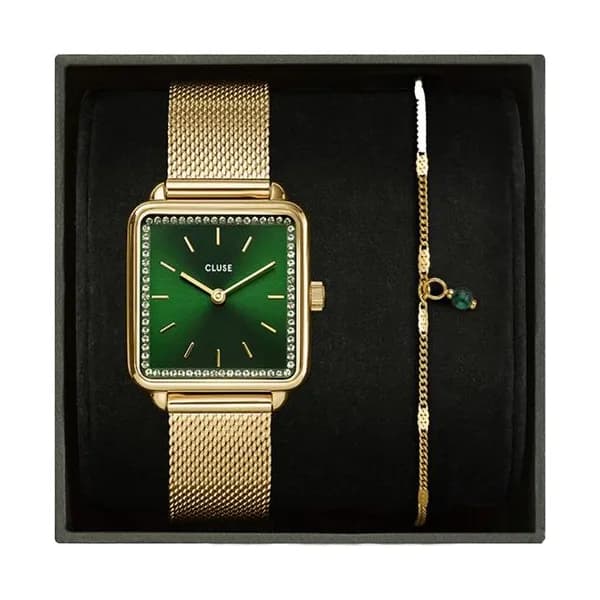 Cluse Coffret Montre Cluse Tétragone & Bracelet - 28.5 mm - CG10317