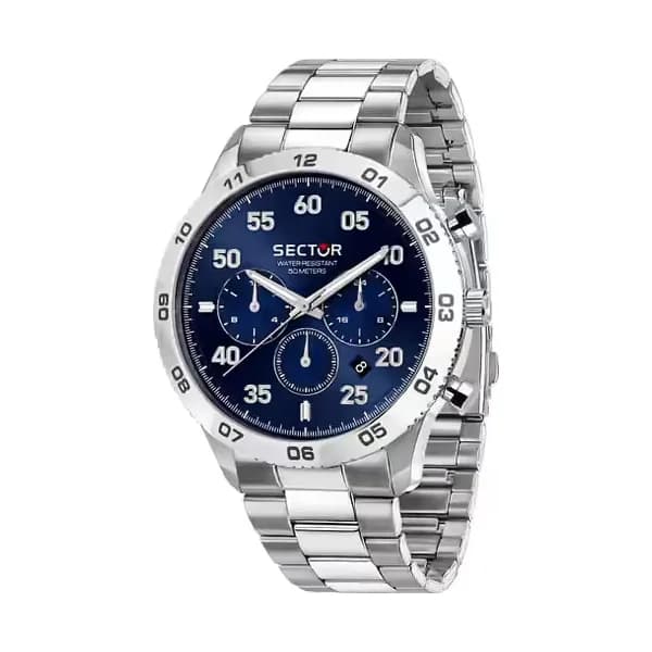 Sector Montre Sector Homme Acier inoxydable Cadran Bleu