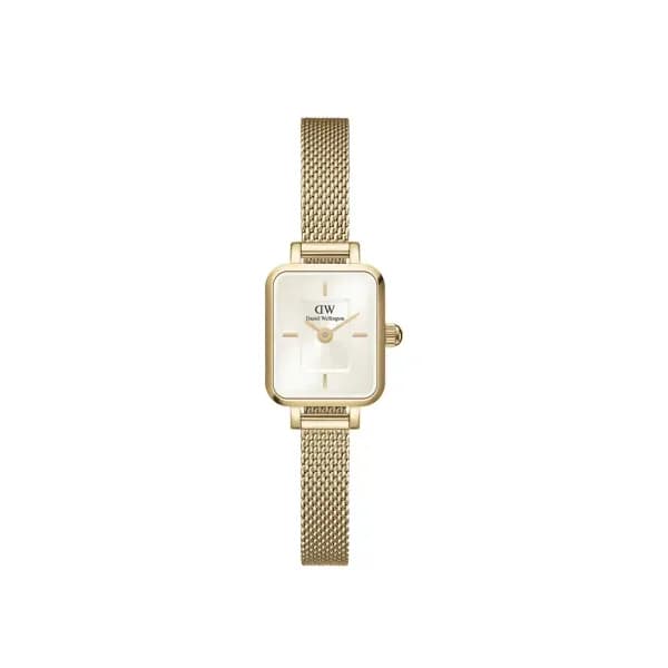 Daniel Wellington Montre quartz Femme Quadro mini Champagne