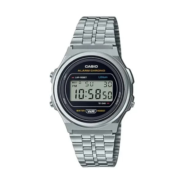 Casio Montre quartz Mixte Basic vintage Noir