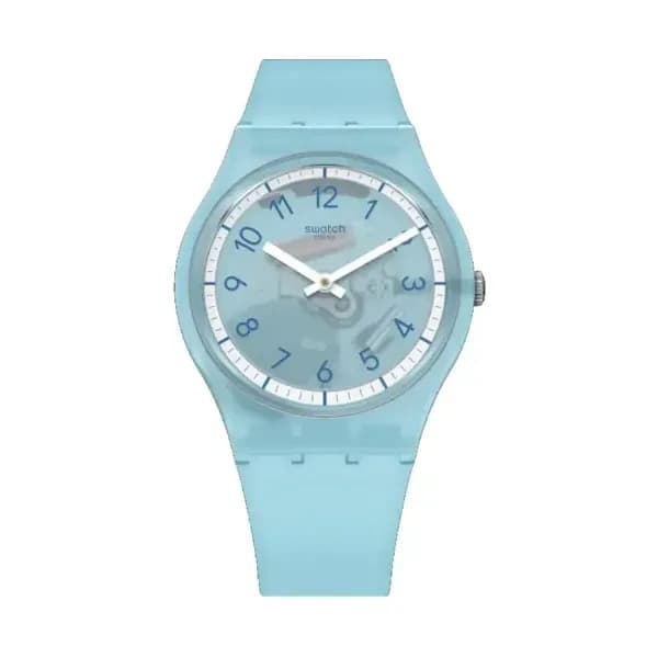 Swatch Montre Swatch Pay! Lightblue Pay! SVHS100-5300