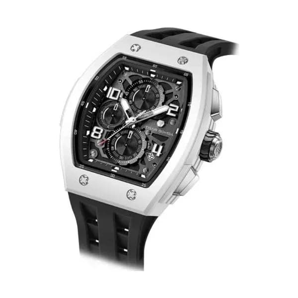 Tsar Bomba Montre Tasr Bomba Elemental Bioceramique Date - TB8224B-Noir
