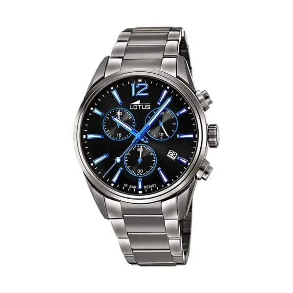 Lotus Montre Lotus Chrono Noir