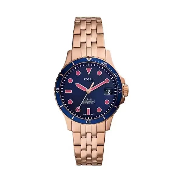 Fossil Montre Femme FOSSIL en Acier Rose
