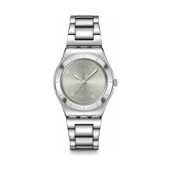 Swatch Montre quartz Femme Blossom time Gris