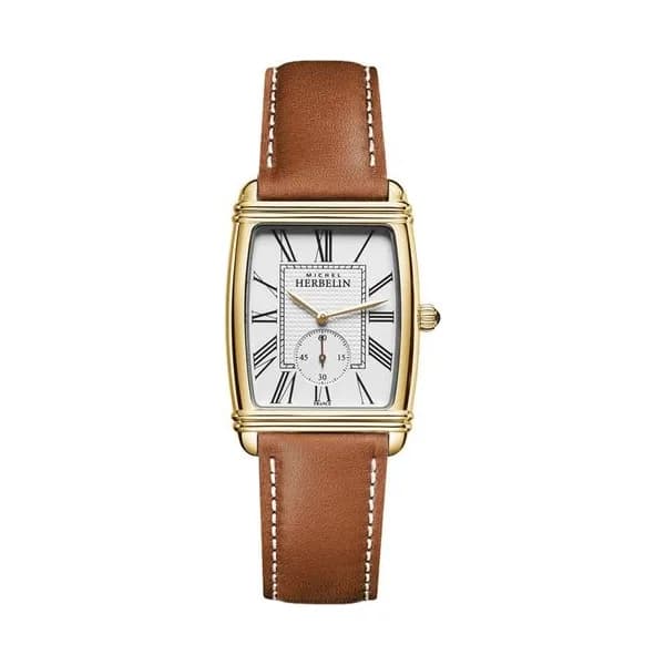 Michel Herbelin Montre michel herbelin Art déco Acier et PVD Doré - 10638/P08GO
