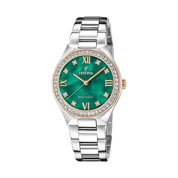Festina Montre Femme FESTINA SOLAR ENERGY en Acier Gris