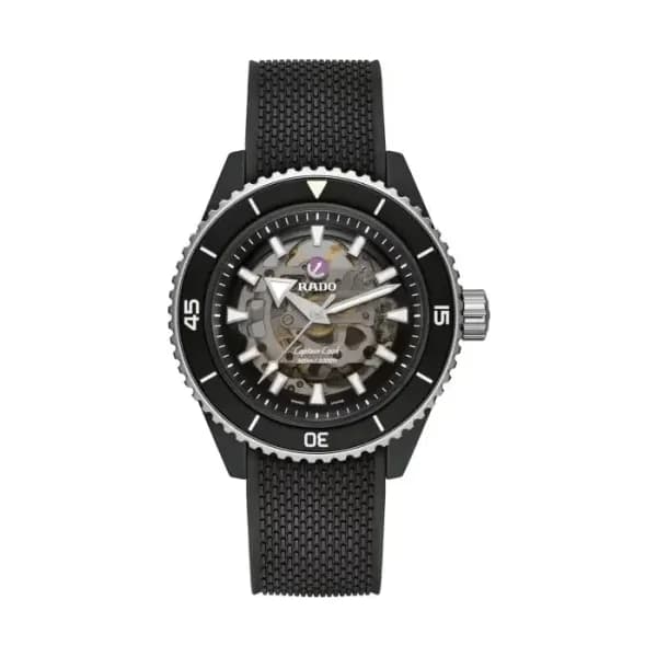 Rado Montre Rado Captain Cook High-Tech Ceramic Skeleton Céramique haute-technologie