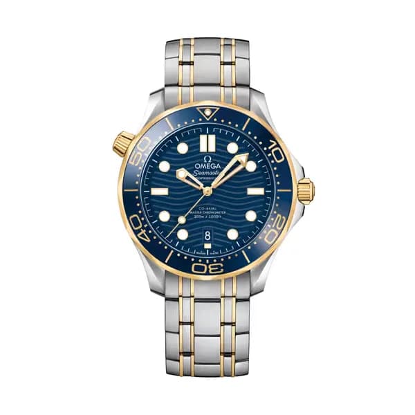 Omega Seamaster 42 mm, acier - or jaune sur acier - or jaune