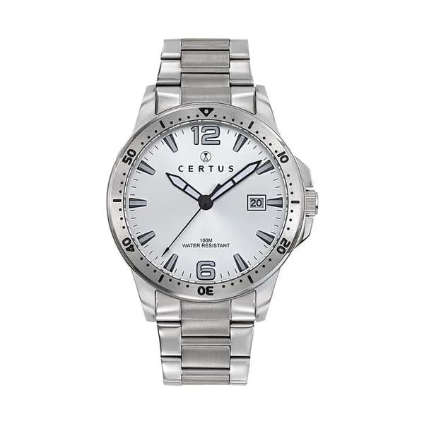 Certus Montre Certus en Acier Argenté