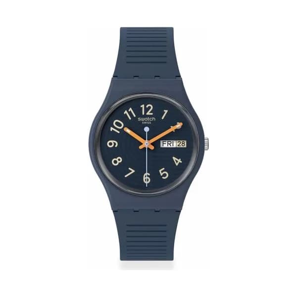 Swatch Montre quartz Homme Gent Bleu