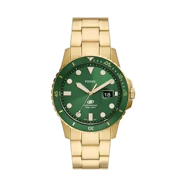 Fossil Montre Homme FOSSIL FOSSIL BLUE en Acier Jaune