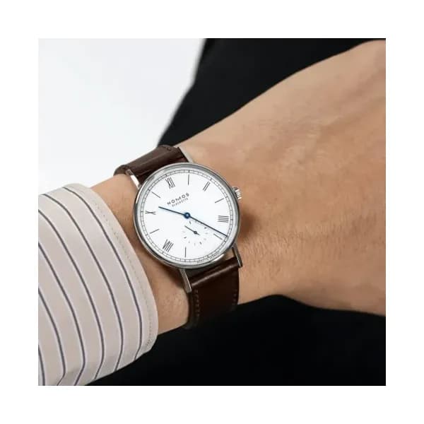 Nomos Ludwig 38 Blanc Émail