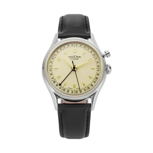 Vulcain Cricket Tradition 36 Mm Eggshell