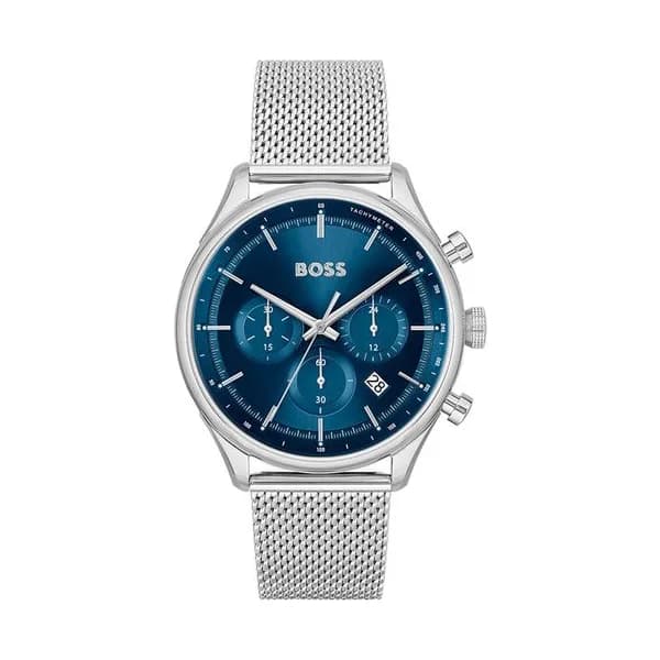 Hugo Boss Montre Boss Collection Sport Lux Gregor en Acier Argenté