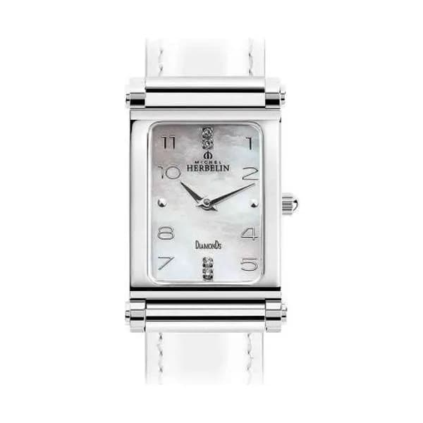 Michel Herbelin Montre Antares Personalisable- Boîtier Steel Edition - H17048AP89