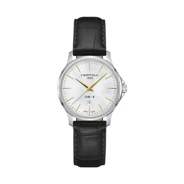 Certina Montre Certina DS-8 Lady 31mm Cadran Nacre Bracelet Cuir