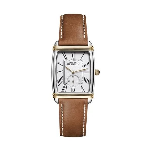 Michel Herbelin Montre michel herbelin Art déco Acier et PVD Doré - 10638/T08GO