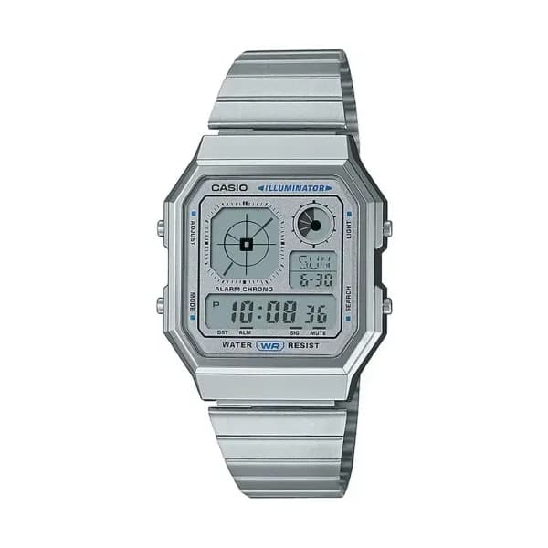 Casio Montre Casio Collection Vintage en Acier Argenté
