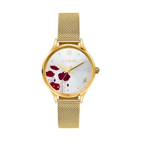 Oui & Me Montre Femme Oui&me Acier inoxydable Or jaune ME010405