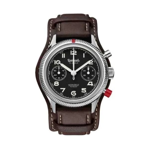 Hanhart Montre Hanhart 417 ES Flyback Steve Mc. Mécanique diamètre 39 mm- H701.212-MF