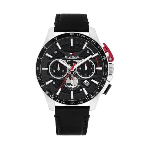 Tommy Hilfiger Montre Tommy Hilfiger Bank Noir