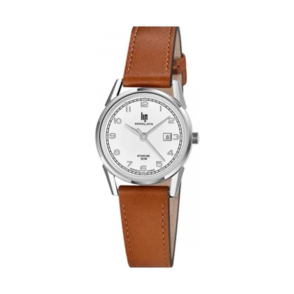 Lip Montre Lip Himalaya - Femme - cadran Argent- 29 mm - Acier 316L - 671611