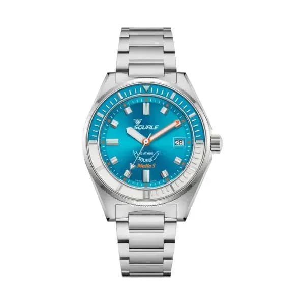 Squale Montre Matic S Light Blue MATICLBWLB.SSBX