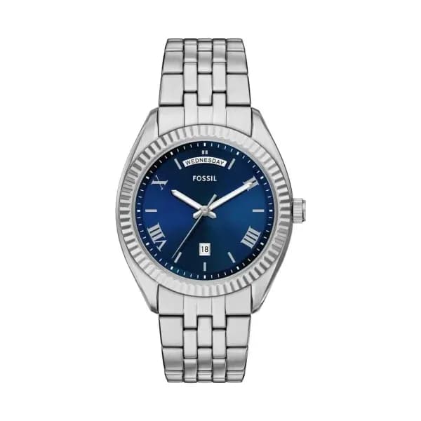 Fossil Montre Fossil Campbell Bleu