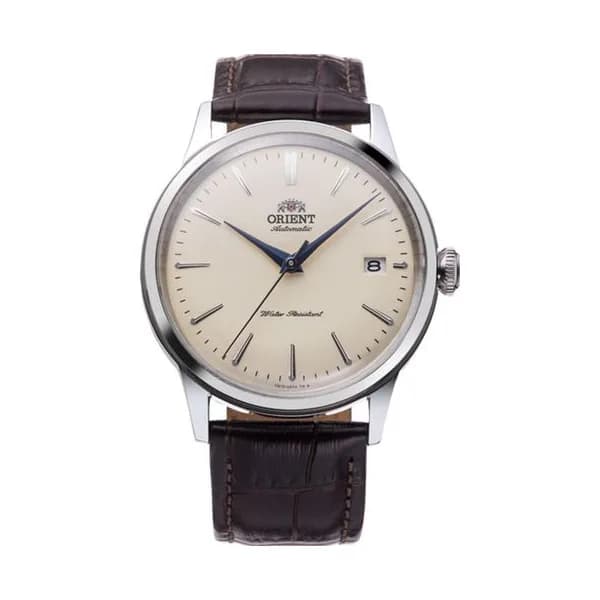Orient Montre Automatique Orient Collection Bambino en Cuir Marron