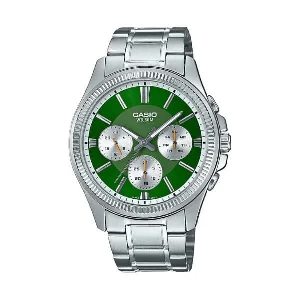 Casio Montre "Panda Dial" MTP-1375PD-3AVEF