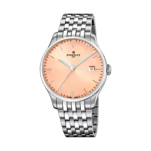 Perrelet Montre Weekend Saumon