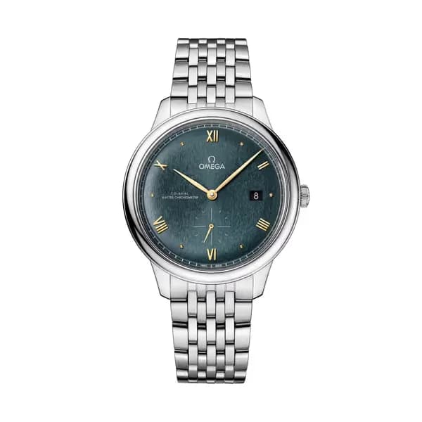 Omega De Ville 41 mm, acier sur acier