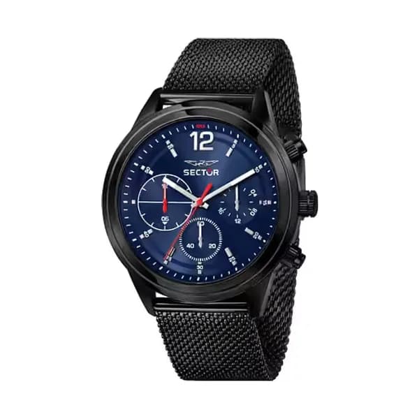 Collection 670 Montre Homme SECTOR 670 en Acier Noir