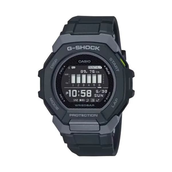 Casio Montre GShock G-Squad - Série GBD-300 - Noir 48.9 x 47.4 mm- GBD-300-1