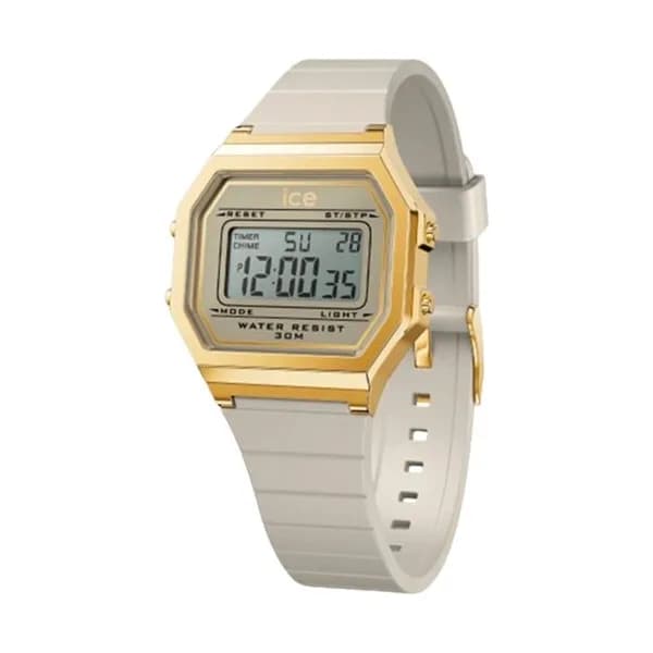 Ice Watch Montre Ice Watch Collection Ice Digit Retro en Silicone Gris