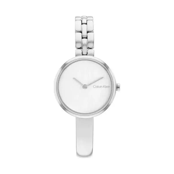 Calvin Klein Montre Calvin Klein Bangled Argenté