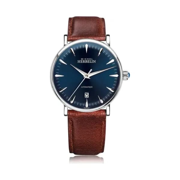 Michel Herbelin Montre automatique Homme Inspiration Bleu foncé