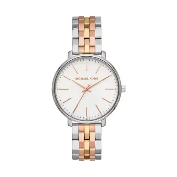 Michael Kors Montre Femme MICHAEL KORS en Acier Bicolore Etanche