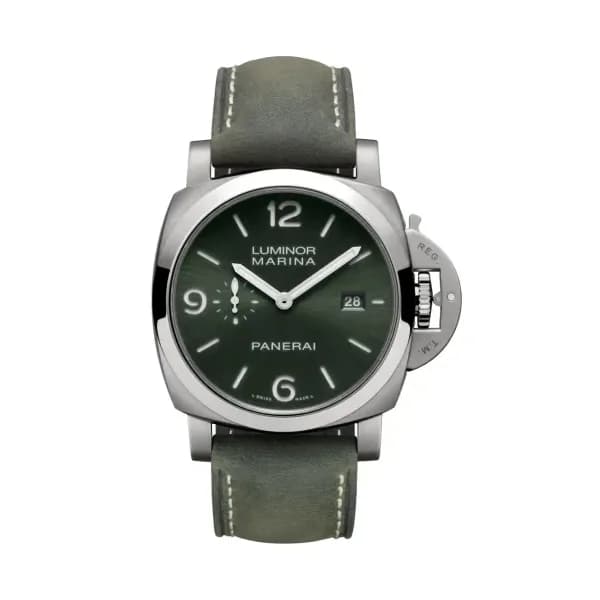Panerai Montre automatique Homme Luminor Vert olive